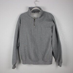 Jerzees, Sweater, Men's L, Gray
